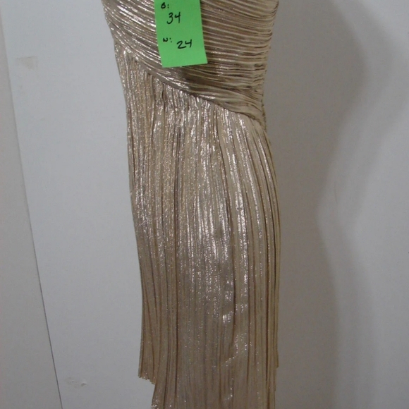 Rare ROBERT TURTURICE dress, worn by a unknown actress in a film. Rare strapless - Picture 3 of 7